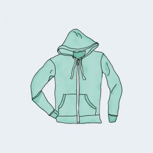 Sudadera con cremallera