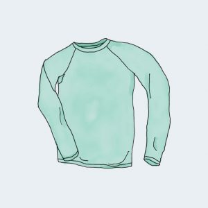 Camiseta de manga larga